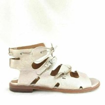 6 - Corso Como Anthropologie Metallic Leather Strappy Sandals Shoes 0000MB - $55.00