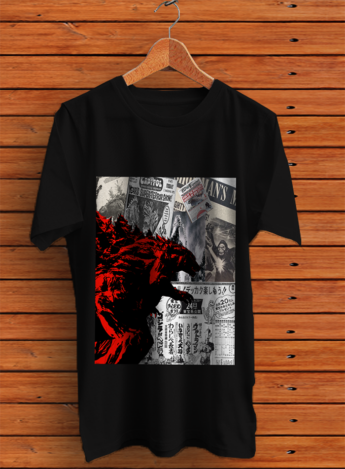 godzilla t shirt men