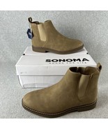 Sonoma Chelsea Ankle Boots Mens Size 9.5 Casual Ortholite Insoles  Faux ... - $44.99