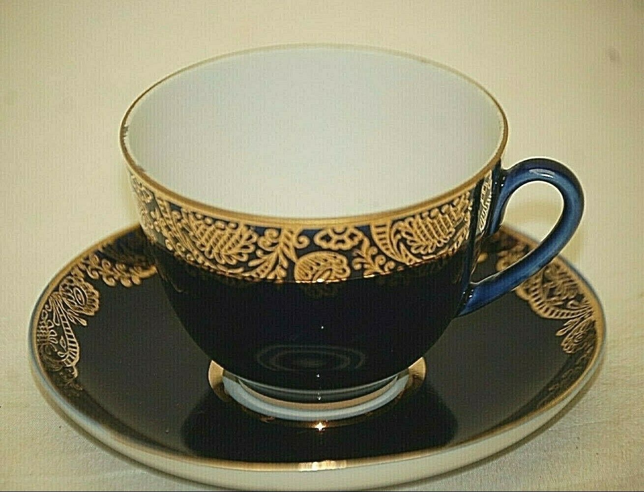 Russian Porcelain Purple Flower Cup Imperial Porcelain Cup Hand Painted Porcelain Flower Vintage Porcelain Tea Cup Lomonosov LFZ Tea Cup