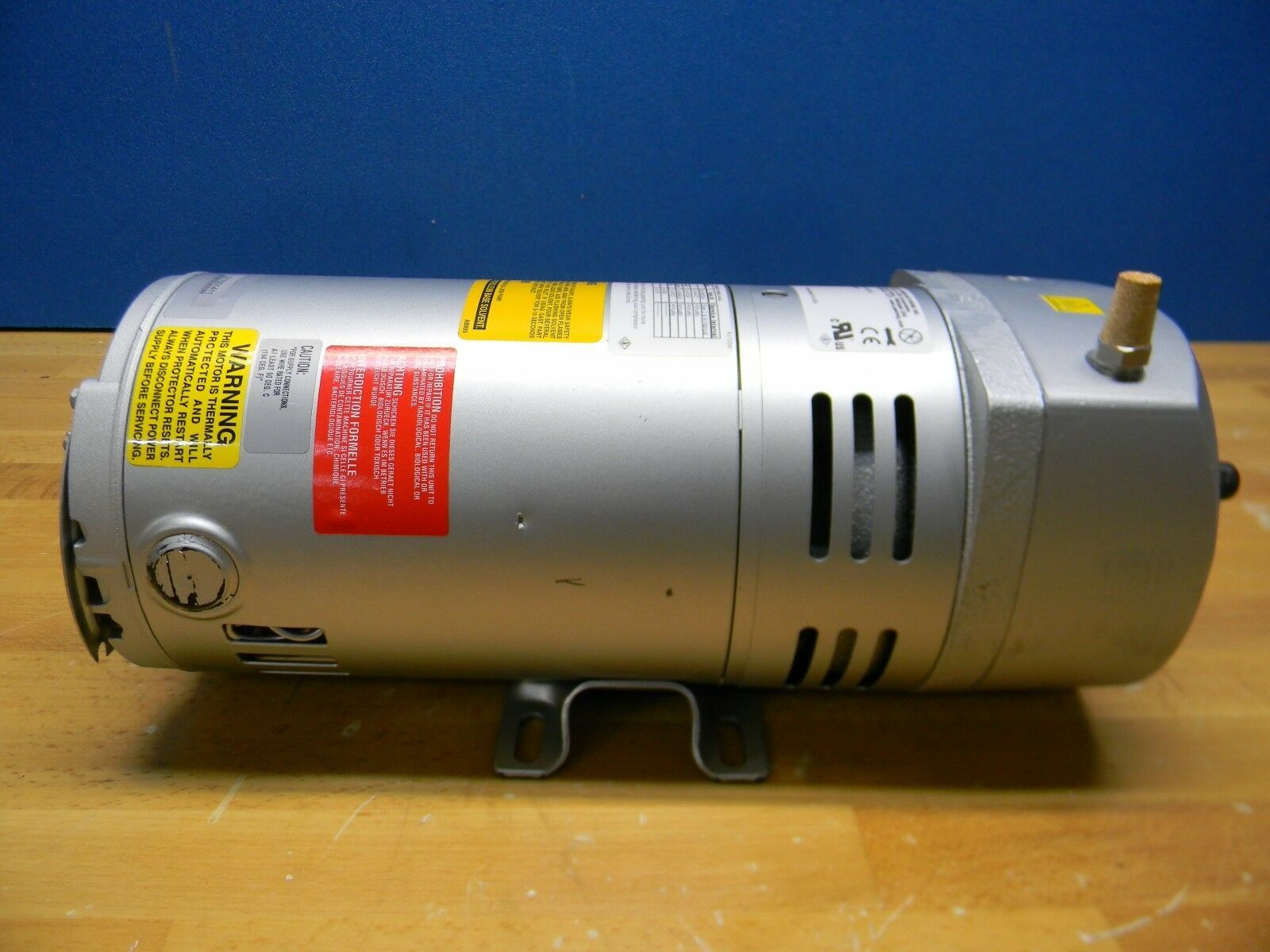 Gast Rotary Vane Compressor Vacuum Pump Horizontal 0523101QG588NDX REPAIR Rotary Vane Pumps