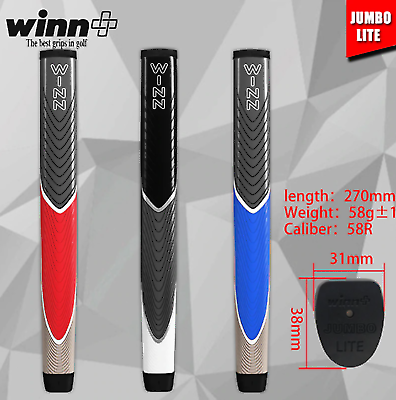 Winn Jumbo Size Putter Golf Grip Super Light Superior Quality Exclusive Colors