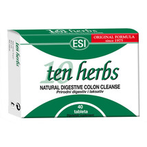 ESI - TEN HERBS - NATURAL DIGESTIVE COLON CLEANSE - NATURAL LAXATIVE - 4... - $27.00