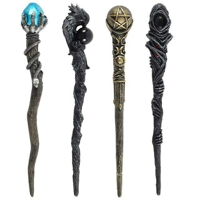 love/ hippy/ pagan/new age/wiccan individual wand•H24cm x W4cm x D3cm