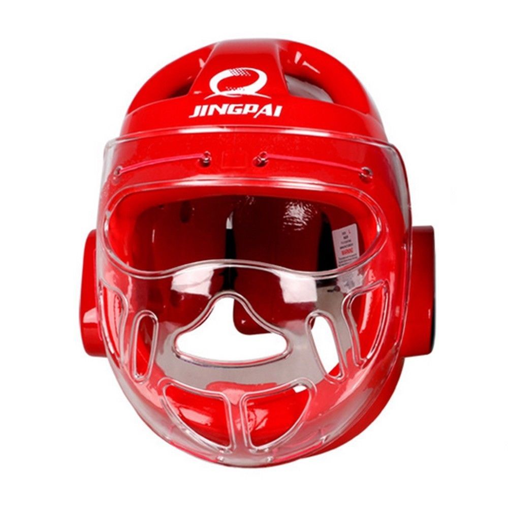 Taekwondo Helmet Head Guard Protective Gear red S Head Gear