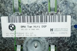 BMW Top Hifi DSP Logic 7 Amplifier Amp 65.12-6 943 491 Herman Becker image 7