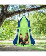 Durable Children&#39;s Hanging Chair Swing Tent Set-Green - £87.89 GBP
