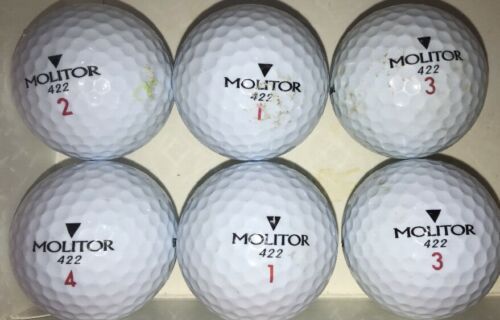 Spalding Molitor 422 Golf Balls Two boxes 6 total used Best price ...