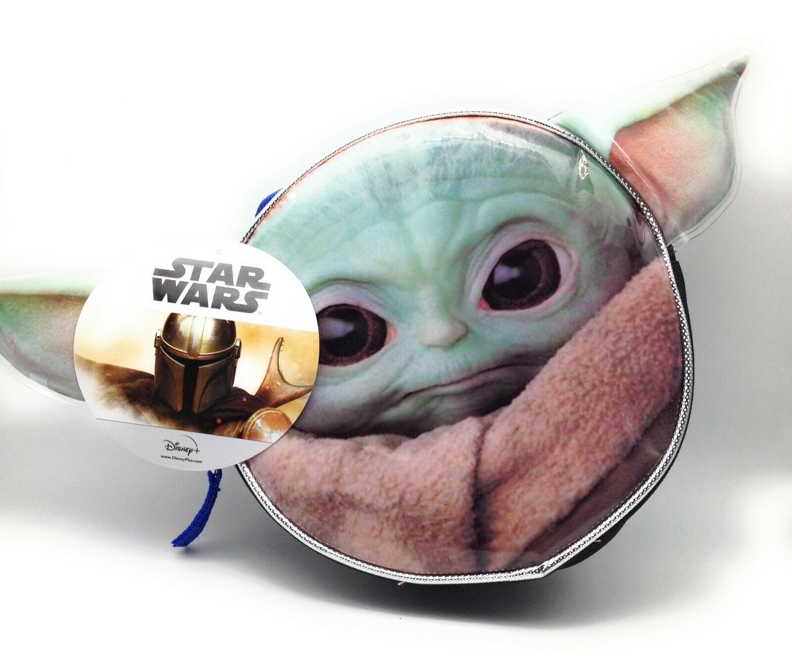 Star Wars The Mandalorian The Child Baby Yoda Round Shaped Lunch Bag w Ears