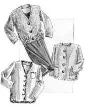 Great Copy 1265 All Season Jacket and Soft Gathered Skirt Sewing Pattern - $5.97