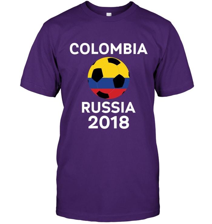 Colombia Colombian Soccer Team Russian 2018 T Shirt - T-Shirts