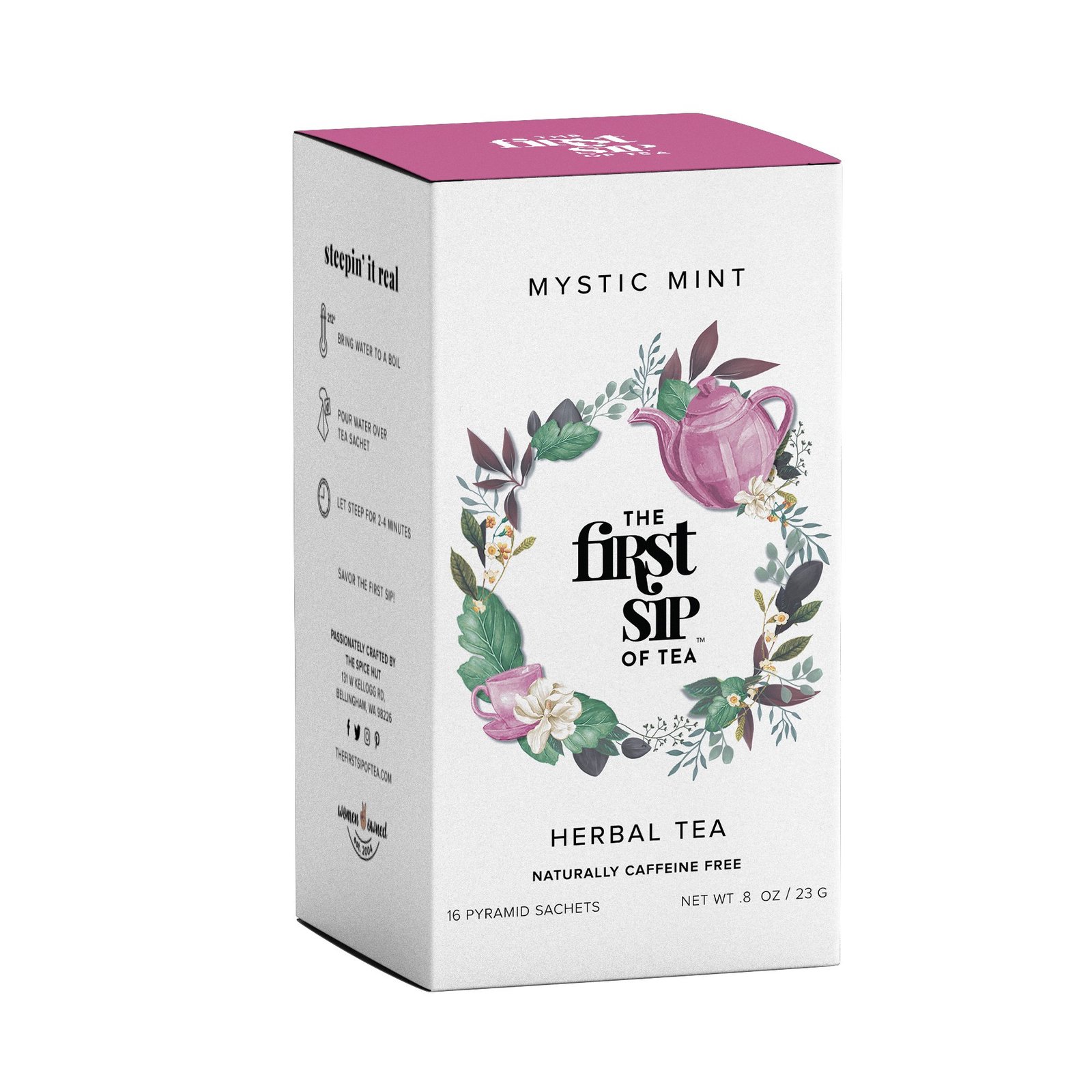 Mystic Mint Herbal Tea 16 ct. Tea Box Tea