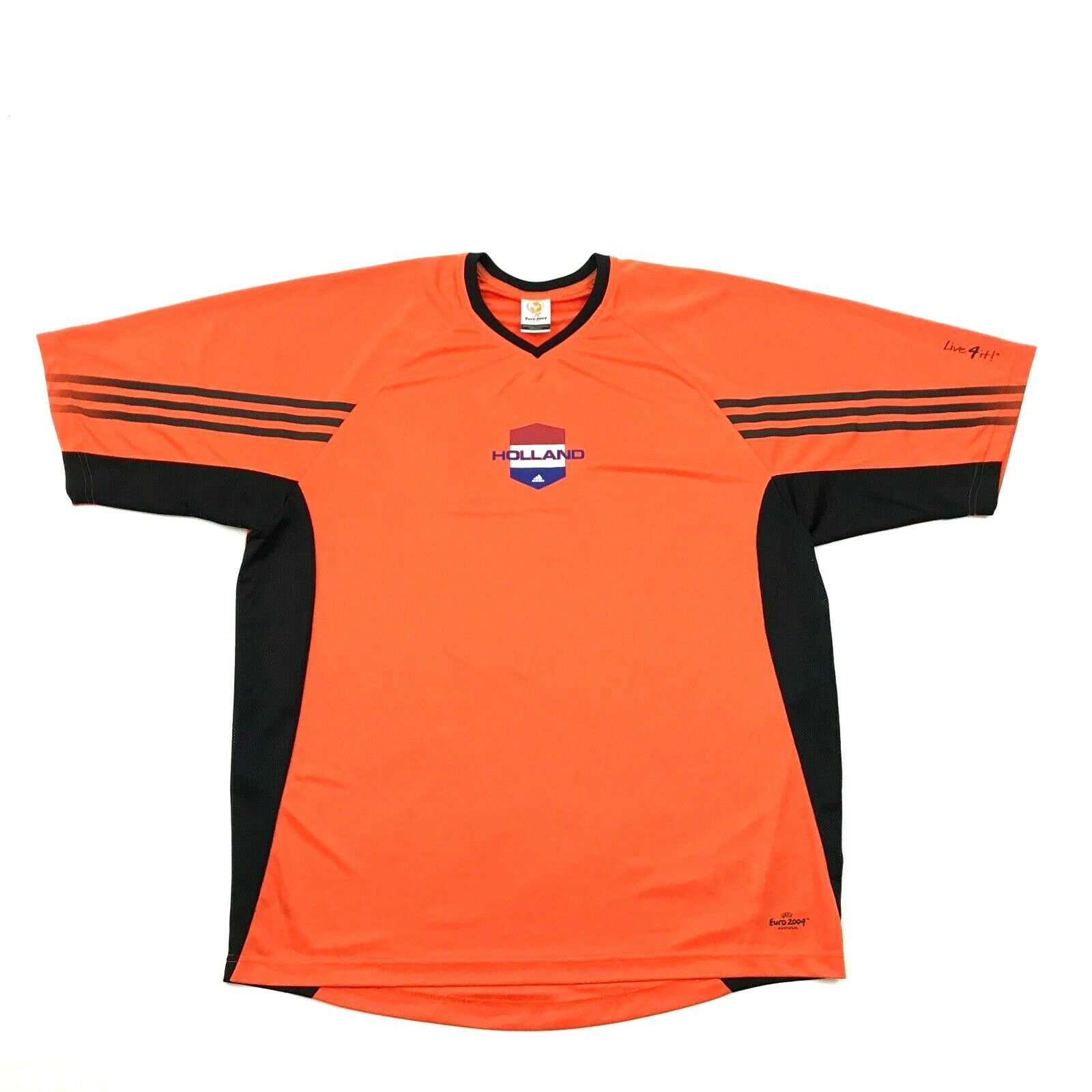 Adidas Holland Netherlands Soccer Jersey Size Extra Large XL Orange ...