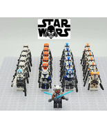Star Wars Ahsoka Tano Captain Rex Republic Clone Trooper Army Set 25 Min... - $29.69
