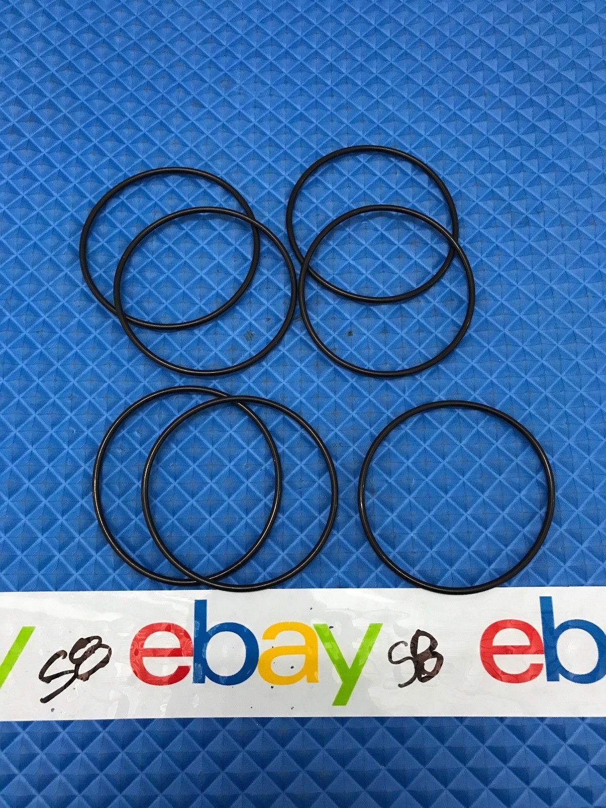 Lot Of 7 Genuine GM Part Engine Coolant Water Pump Gasket Seal 94580509