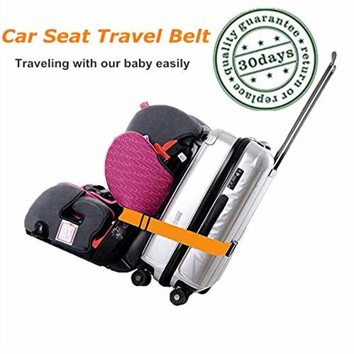 Kids Car Seat Travel Belt Luggage Strap to Convert CarSeat and Luggage ...