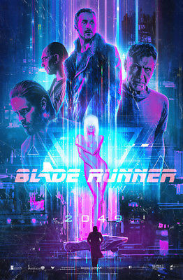 Blade Runner 2049 Movie Poster Ryan Gosling Harrison Ford Art Film Print 14x21
