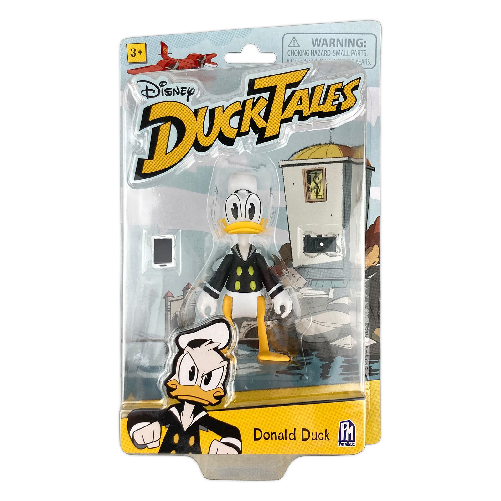PhatMojo DuckTales 4 Inch Action Figure Small Size Figurine Donald Duck AF0006