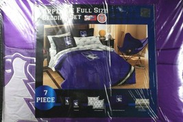1 Factory Stained Officially Licensed Product Wildcats Applique Full Bedding Set image 2