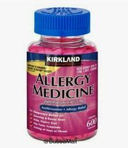 Kirkland Signature Allergy Relief Medicine Diphenhydramine HCI 25 mg “Or... - $15.99