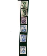 Republik Osterreich Stamps Unhinged 6 Women Images - $2.39