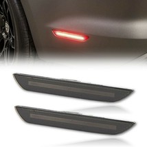LED Smoked Red Rear Sidemarker Smoke Light Lens Pair For 15-16-17 Ford Mustang - $100.00