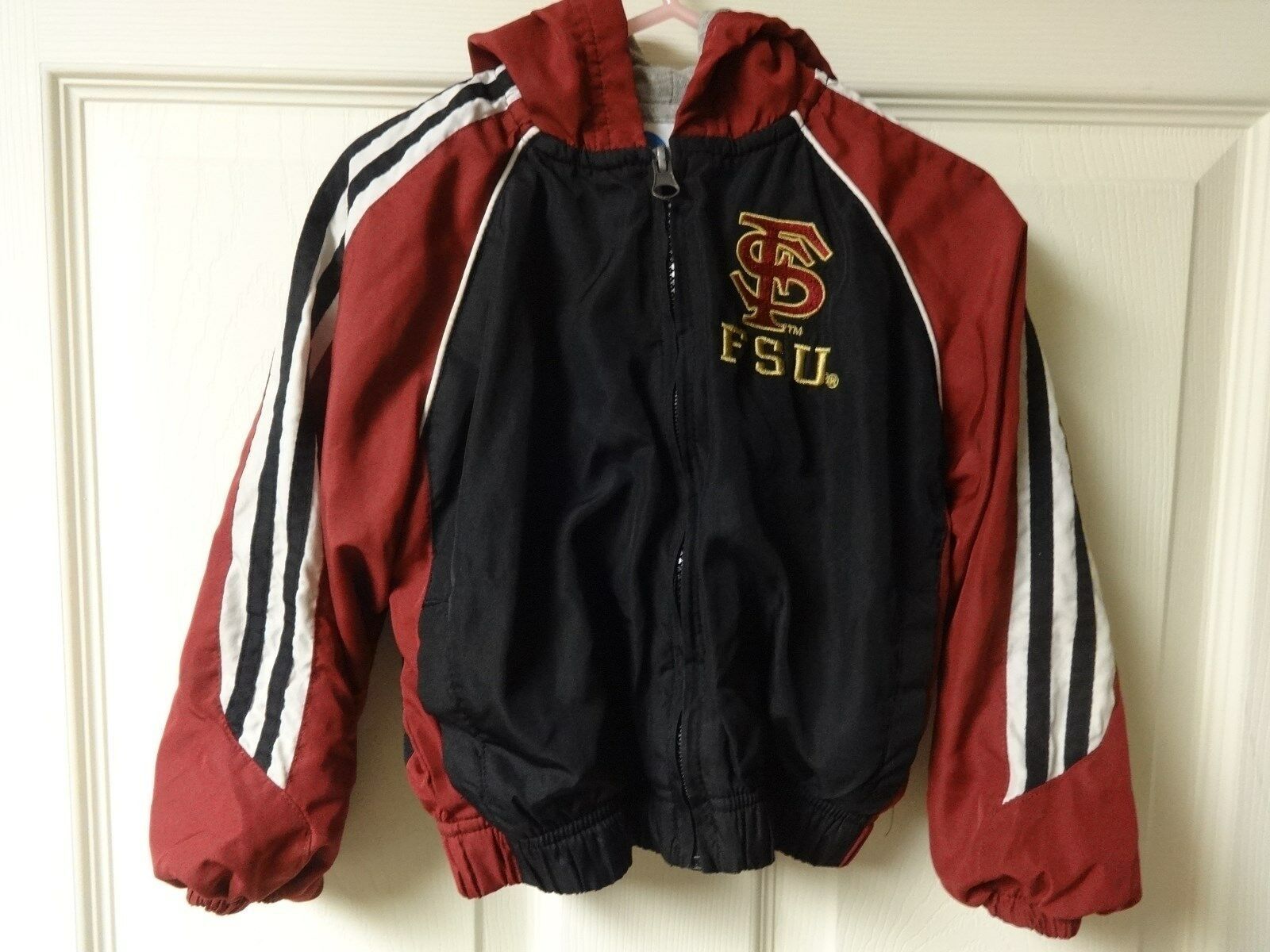 Vintage Florida State Seminoles Zipped Front Lined Jacket w/ Hood Youth ...