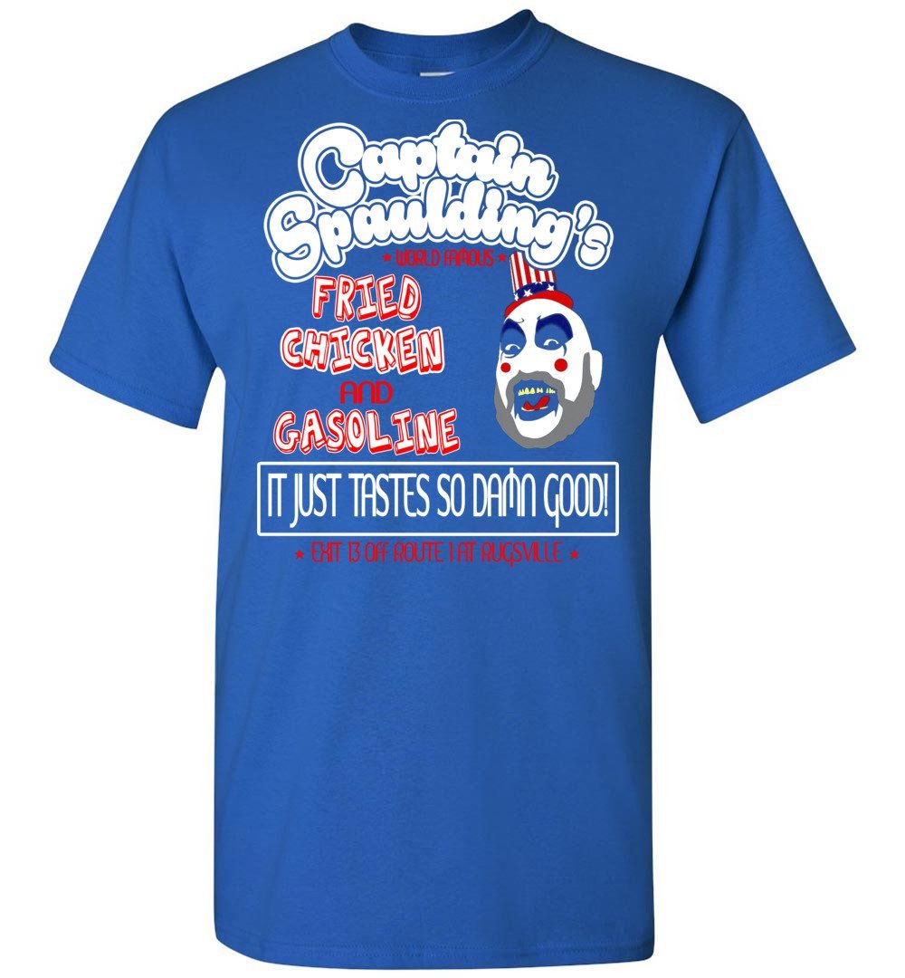 captain spaulding fried chicken shirt
