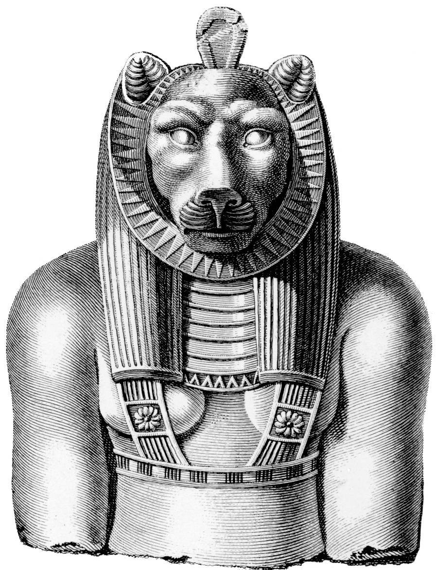 Бог Сехмет в древнем Египте