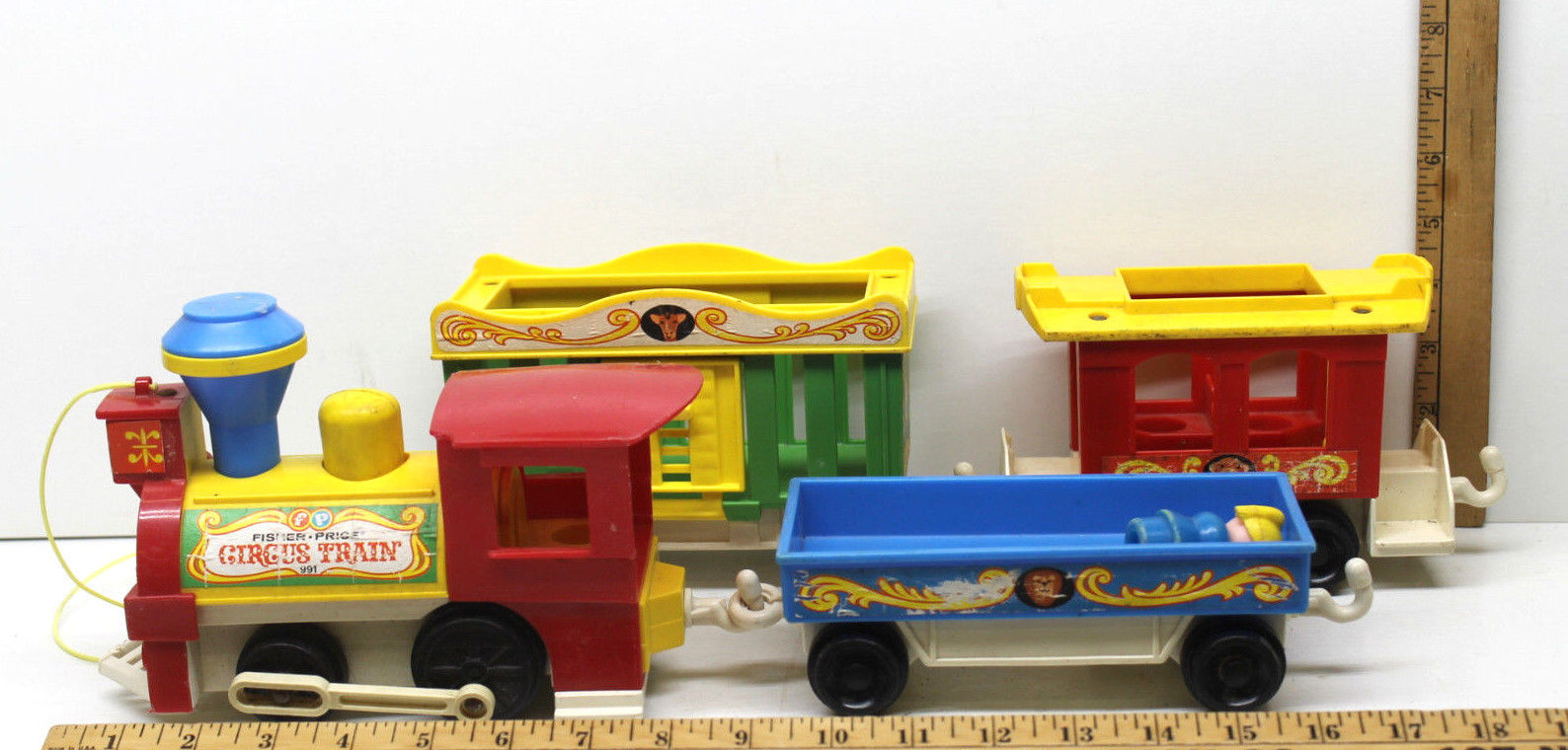 fisher price zoo train vintage