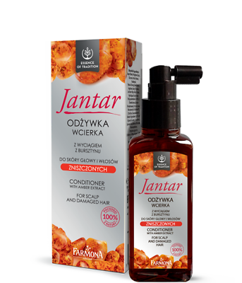 Jantar Hair Conditioner with Amber Extract Scalp and Damaged Weak Hair 100ml