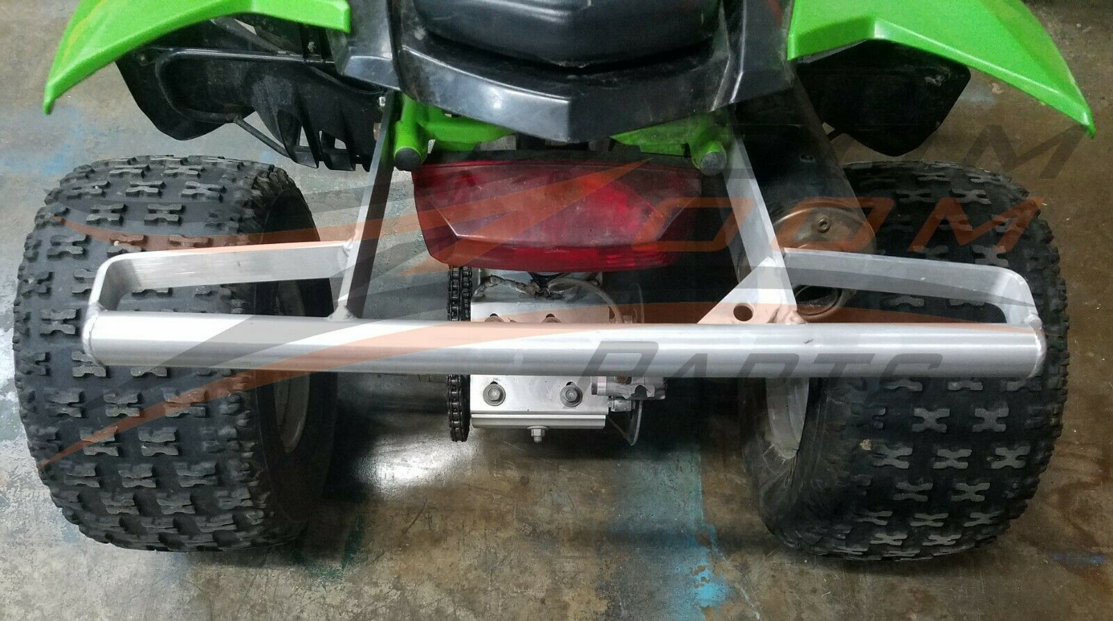 NEW REAR ALUMINUM GRAB BAR FOR 20042008 DVX 400 LTZ 400 KFX 400 ATV