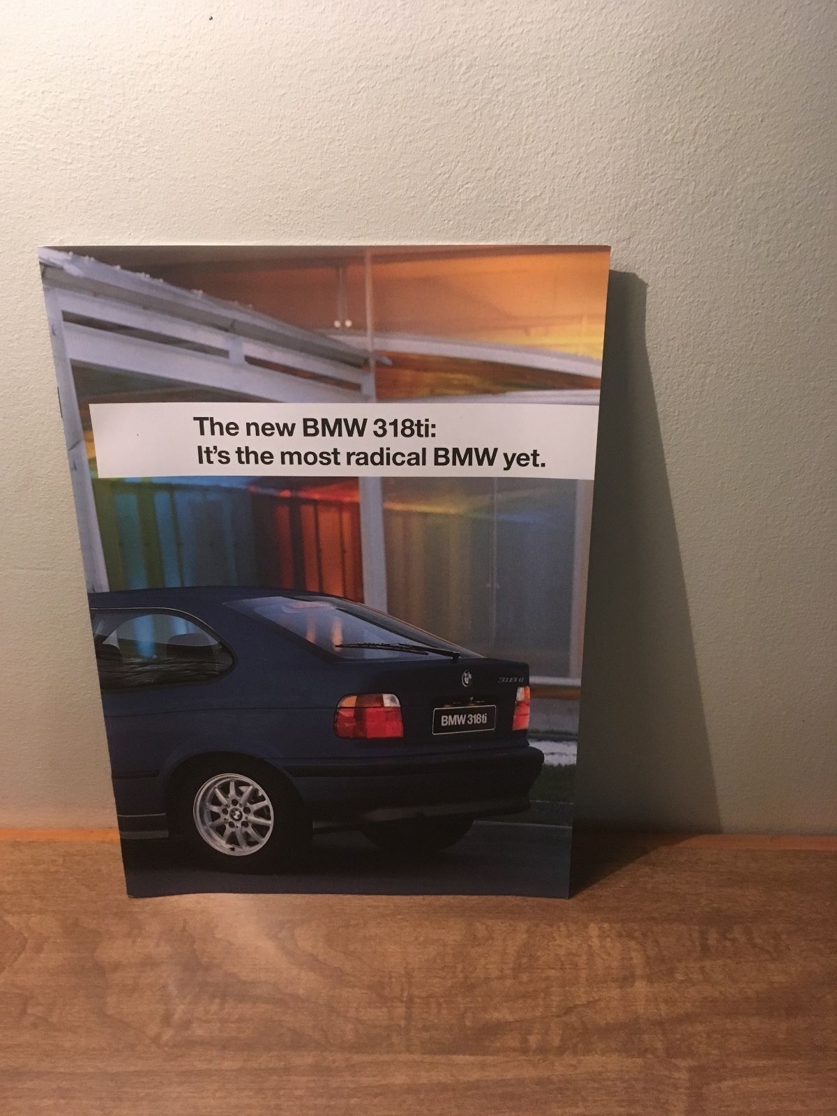 1997 BMW 318ti 28-page Dealer Sales Brochure Book 3-Series