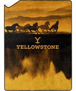 Northwest Yellowstone Oversized Silk Touch Sherpa Throw Blanket,, Wild H... - $68.99