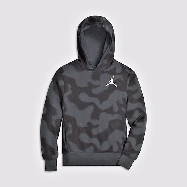 Image of JORDAN FLIGHT FLEECE P-51 Big Kids' (Boys') Pullover Hoodie Choose Your Size