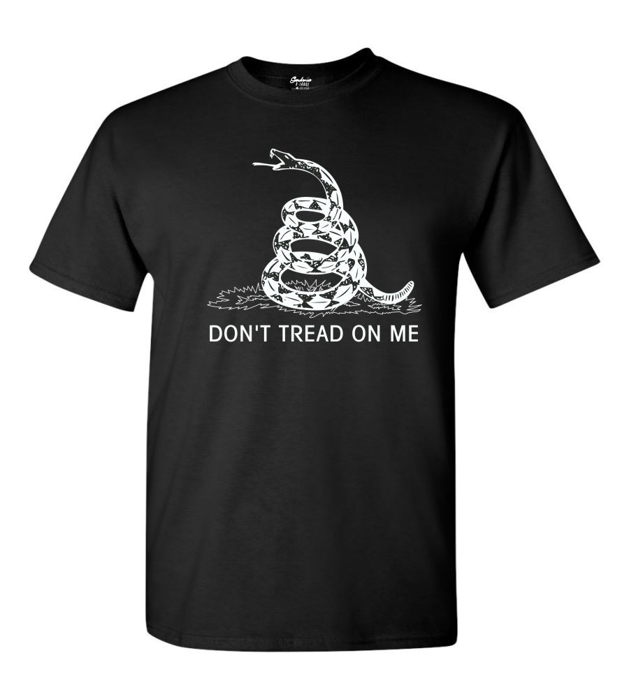 Dont Tread on Me Gadsden flag T Shirt - T-Shirts, Tank Tops