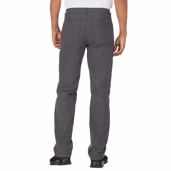 Eddie Bauer Men’s Fleece Lined Nylon Pant,Dk smoke,30x30 - Pants