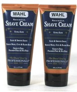 2 Count Wahl 6 Oz Shave Cream Ultra Slick &amp; Smooth Reduce Nicks Cuts &amp; Burn - $25.99
