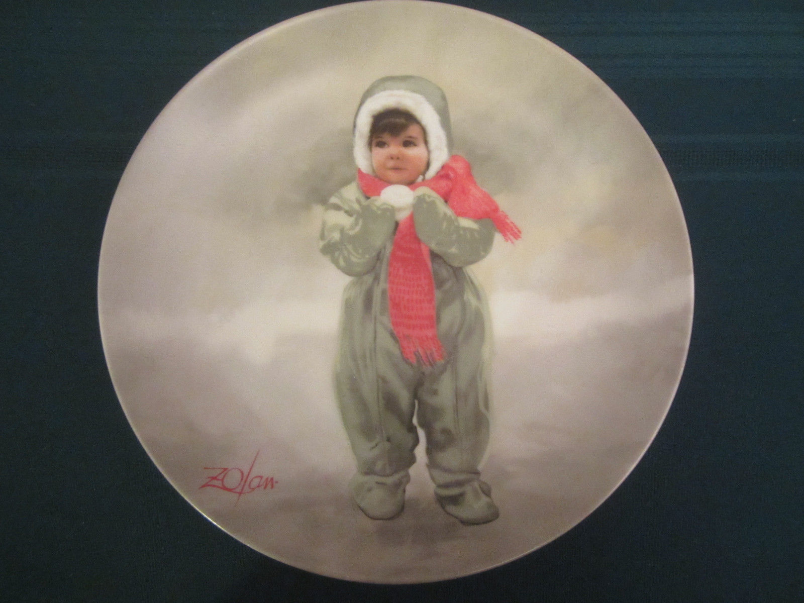 Donald Zolan Wonder of Childhood Collection Plates 