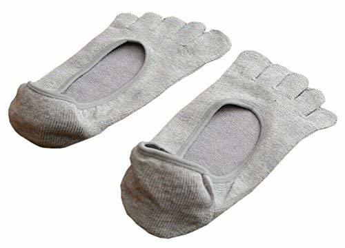 PANDA SUPERSTORE Womens [Forest Girl] Low Cut Five Toes Socks Five Fingers Ankle