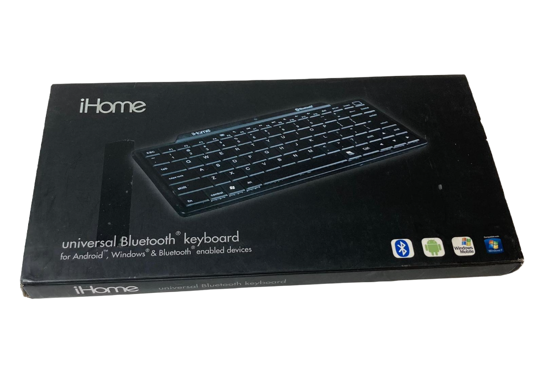 iHome Universal Bluetooth Keyboard For Android, Windows & Bluetooth
