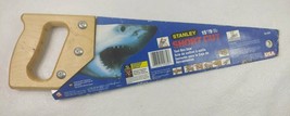 Stanley Short Cut 15&quot; - 9 Point Tool Box Saw Ergonomics Vintage 1996 - $14.85
