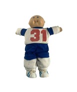Vintage 1982 Cabbage Patch Doll Kid Sports Outfit Sneakers Bald Head Blu... - $28.71