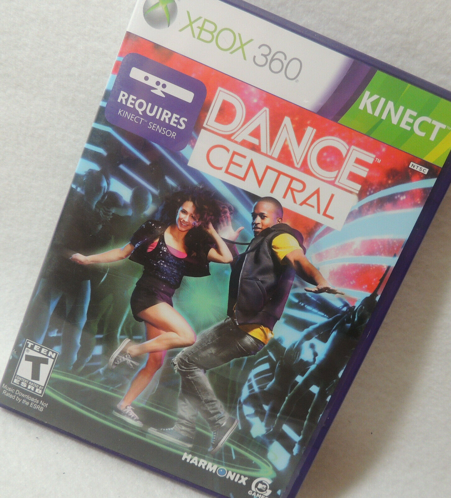 Dance Central 1 - Xbox 360 Kinect Game - Complete W/ Calibration Card ...