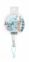 Conair Detangle &amp; Go Shower Massage Brush with Light Blue Silicone Detan... - $11.87