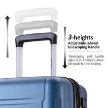 Luggage Sets 3-Pieces 20In. 24In. 28In. Hardside Suitcase Expanable Spinner Whee image 10
