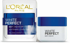 L&#39;OREAL PARIS White Perfect Day Cream SPF17 PA++ Whitening + Even Tone 5... - $20.76