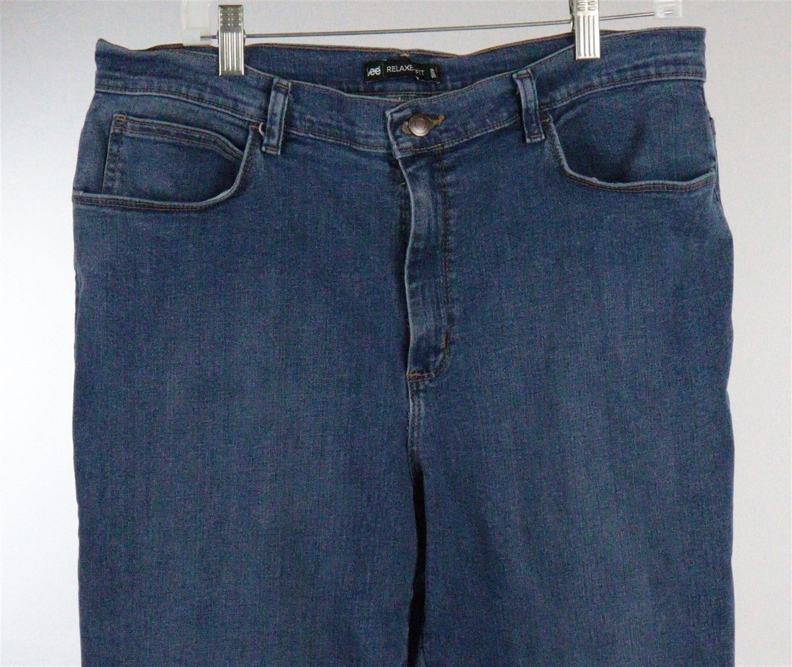 Lee Womens 1889 Relaxed Fit Stretch Jeans Size 14 Long, Measures 34 x ...