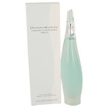 Donna Karan Liquid Cashmere Aqua Perfume 3.4 Oz Eau De Parfum Spray  image 2