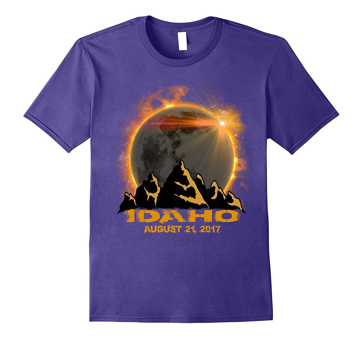 Image of Idaho Solar Eclipse Tshirt Men